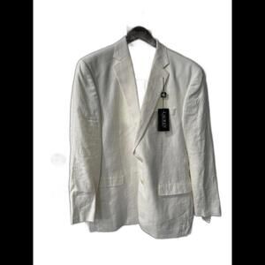 RALPH LAUREN MENS OFF WHITE BLAZER / JACKET SIZE 42 LONG NEW WITH TAGS